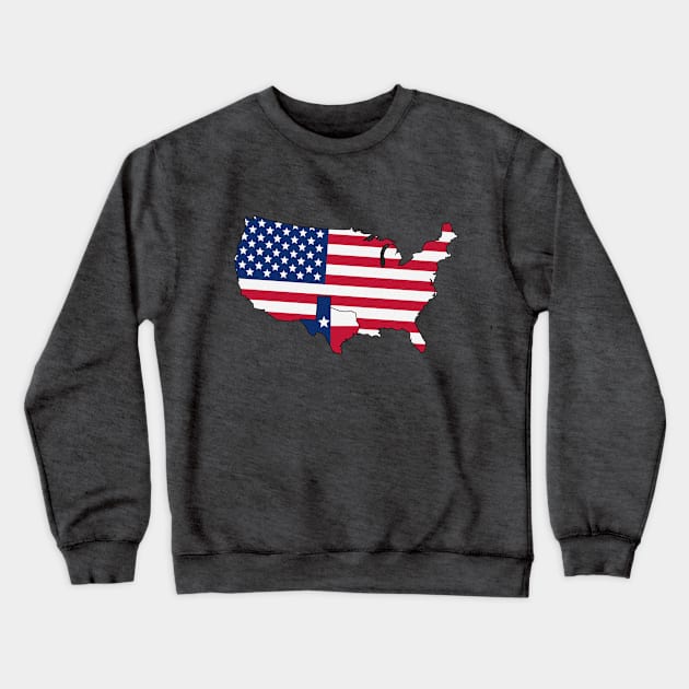 USA the Right Way Crewneck Sweatshirt by whatwemade